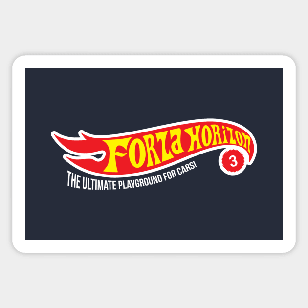 The Ultimate Playground for Cars! Sticker by NoobDesign15